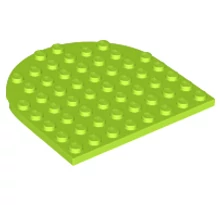 LEGO alaplap, 8 x 8, lekerekített
