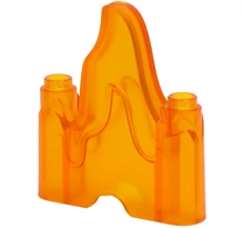 LEGO hullám, lekerekített, 1 x 4, 2 csatlakozóval - láng, szikla LEGO hullám, lekerekített, 1 x 4, 2 csatlakozóval - láng, szikla