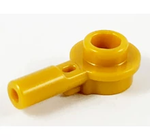 LEGO rúd, 1 x 1-es kerek, üreges lappal, 1L