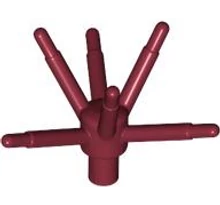 LEGO növény, virágszár, 6 ágú LEGO növény, virágszár, 6 ágú