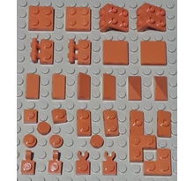 LEGO Kocka csomag - vegyes alkatrészek, 29 - CSOMAG ÁR