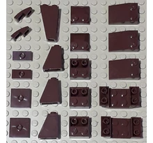 LEGO Kocka csomag - vegyes alkatrészek, 47 - CSOMAG ÁR