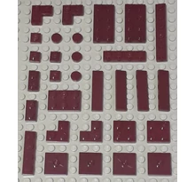 LEGO Kocka csomag - vegyes alkatrészek, 58 - CSOMAG ÁR