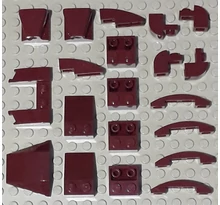 LEGO Kocka csomag - vegyes alkatrészek, 60 - CSOMAG ÁR