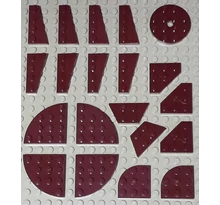 LEGO Kocka csomag - vegyes alkatrészek, 61 - CSOMAG ÁR