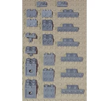 LEGO Kocka csomag - vegyes alkatrészek, 64 - CSOMAG ÁR