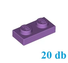 LEGO alaplap 1 x 2 - CSOMAG ÁR