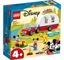 Mickey és Minnie egér kempingezik