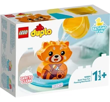 Vidám fürdetéshez: Úszó vörös panda