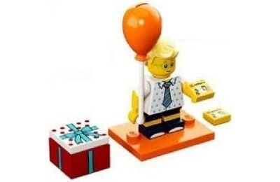 LEGO minifigura - Születésnapi parti fiú