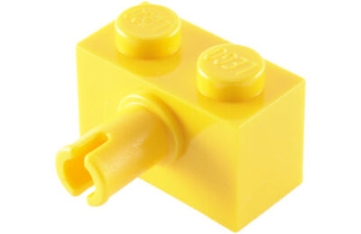 LEGO kocka, módosított, 1 x 2, oldalán csatlakozóval