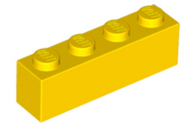 LEGO kocka 1 x 4