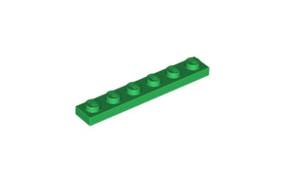 LEGO alaplap 1 x 6