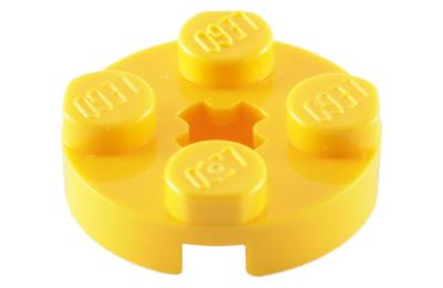 LEGO kerek alaplap 2 x 2 tengelyfurattal