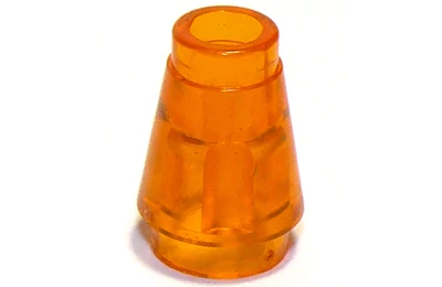 LEGO kúp 1 x 1 barázdával