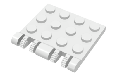 LEGO zsanér 3 x 4, 2 dupla  karral