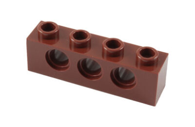 LEGO technic, kocka 1 x 4, 3 lyukkal