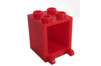 LEGO konténer, postaláda, 2 x 2 x 2