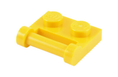 LEGO alaplap, módosított, 1 x 2 fogantyúval oldalán zárt végekkel