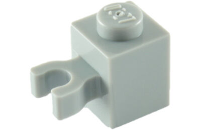 LEGO kocka, módosított, 1 x 1, vízszintes U csatlakozóval, típus 1