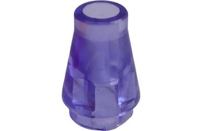 LEGO kúp 1 x 1 barázda nélkül