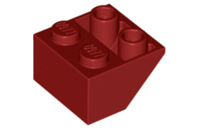 LEGO tető/lejtő inverz 45 2 x 2