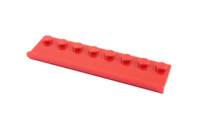 LEGO alaplap, módosított, 2 x 8 ajtósínnel