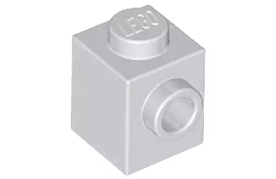 LEGO kocka, módosított, 1 x 1, oldalán 1 csatlakozóval