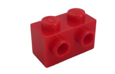 LEGO kocka, módosított, 1 x 2, 2 oldalán csatlakozókkal