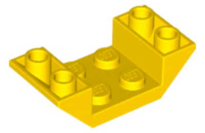 LEGO lejtő, fordított 45 4 x 2, dupla
