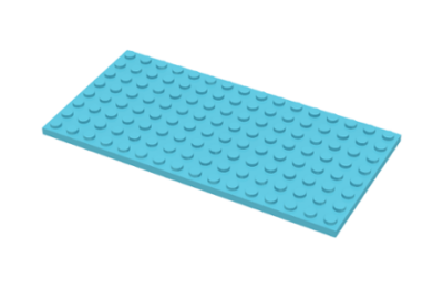 LEGO alaplap 8 x 16