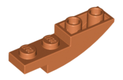 LEGO tető/lejtő inverz 4 x 1
