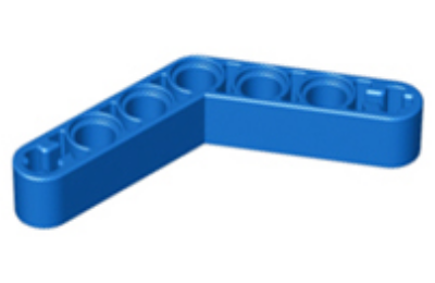 LEGO technic, mozgó kar 1 x 7, (4 - 4)