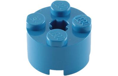 LEGO kocka, henger, 2 x 2