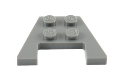 LEGO alaplap, ferde, 3 x 4, bevágással