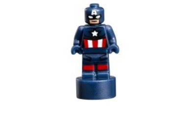 LEGO trófea, szobrocska - Amerika kapitány