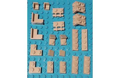 LEGO Kocka csomag - vegyes alkatrészek, 4 - CSOMAG ÁR