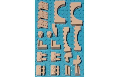 LEGO Kocka csomag - vegyes alkatrészek, 6 - CSOMAG ÁR