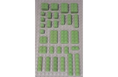 LEGO Kocka csomag - vegyes alkatrészek, 9 - CSOMAG ÁR
