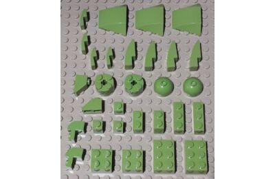 LEGO Kocka csomag - vegyes alkatrészek, 12 - CSOMAG ÁR