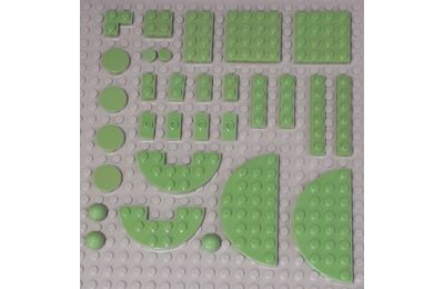 LEGO Kocka csomag - vegyes alkatrészek, 14 - CSOMAG ÁR