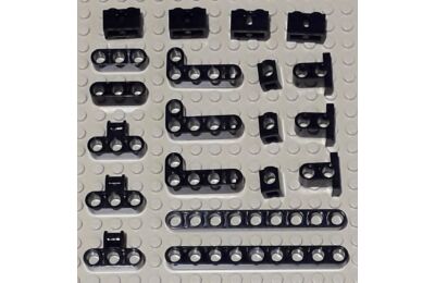 LEGO Kocka csomag - vegyes alkatrészek, 40 (technic) - CSOMAG ÁR