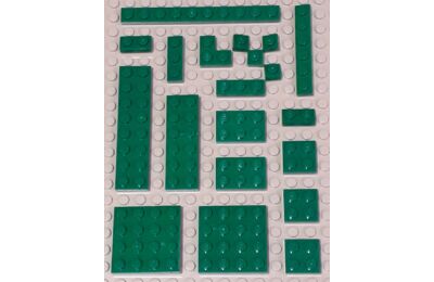 LEGO Kocka csomag - vegyes alkatrészek, 50 - CSOMAG ÁR