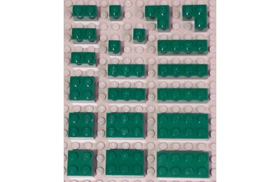 LEGO Kocka csomag - vegyes alkatrészek, 52 - CSOMAG ÁR