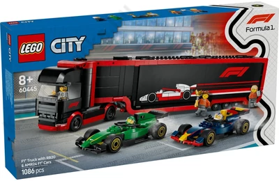 F1-es kamion, RB20 és AMR24 F1-es autókkal!