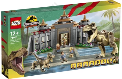 Látogatóközpont T-Rex és raptortámadás