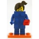 LEGO minifigura - Kockalány - kék