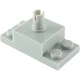 LEGO kocka, módosított, 2 x 4-es alapon, 2 x 2-es kocka csatlakozóval