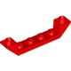 LEGO lejtő, fordított 45 6 x 1, dupla